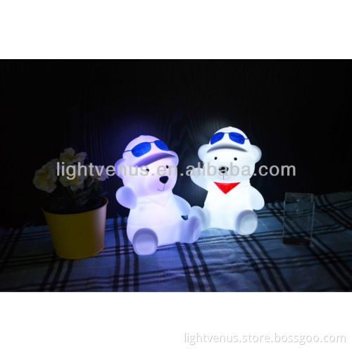 home decorative led bird eye desk lamp clip animal night light